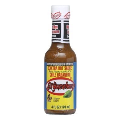 Yucateco XXX Hot Habanero Sauce 4 oz 12 Pack