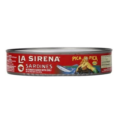La Sirena Sardines Pica Pica in Oval Can, 15 oz