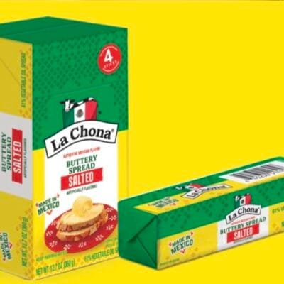 La Chona Buttery Spread Tub 12 x0.088 lb (51735)