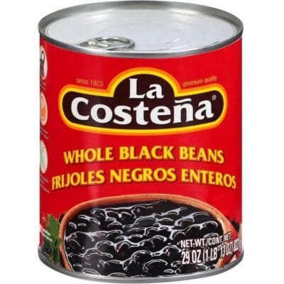 La Costeña Frijol Negro Entero 12 x 29 oz