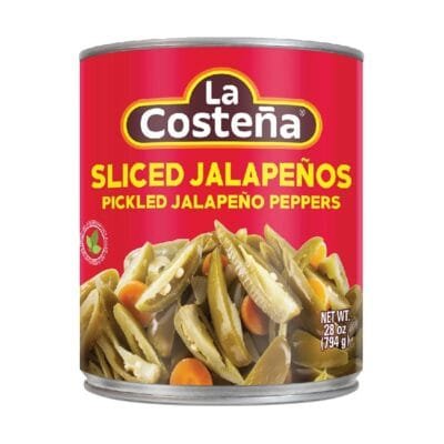 La Costeña  Sliced Jalapeño 12 x 28 oz