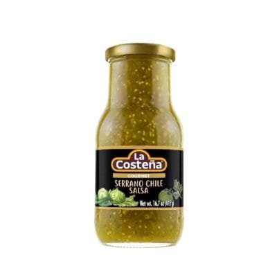 La Costeña  Chile Serrano Gourmet 12 x 16.7 oz