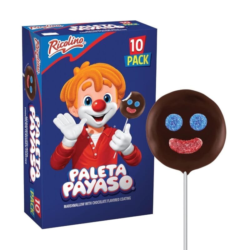 Ricolino Paleta Payaso 10 pcs x 15.87 oz
