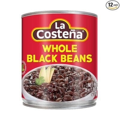 La Costeña Frijol Negro Refrito 12 x 29 oz