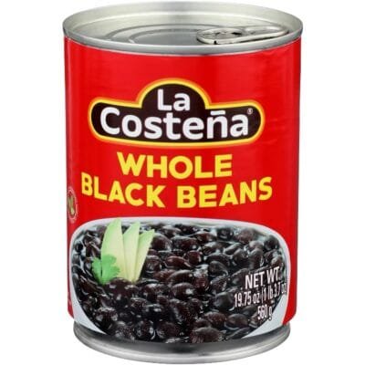 La Costeña Frijol Negro Entero 12 x 19.75 oz
