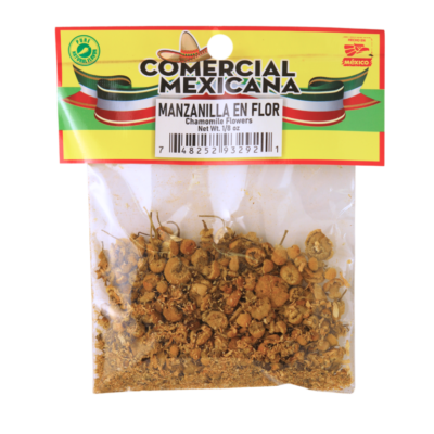 Comercial Mexicana  Manzanilla Flor  12 x 1/8 oz