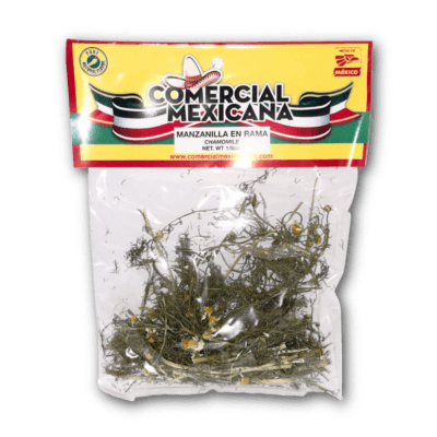 Comercial Mexicana Manzanilla en Rama 1/8oz x 12